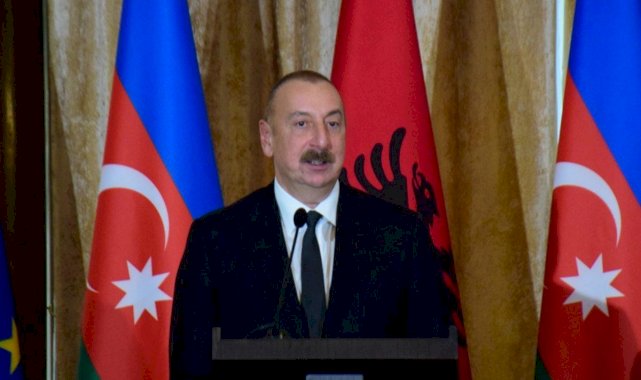 İlham Aliyev, Arnavutluk'ta mevkidaşı Bajram Begaj ile görüştü