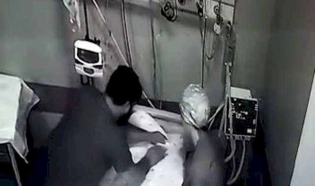 Tokat'ta bir özel hastanede hemşirelerden felçli hastaya şiddet