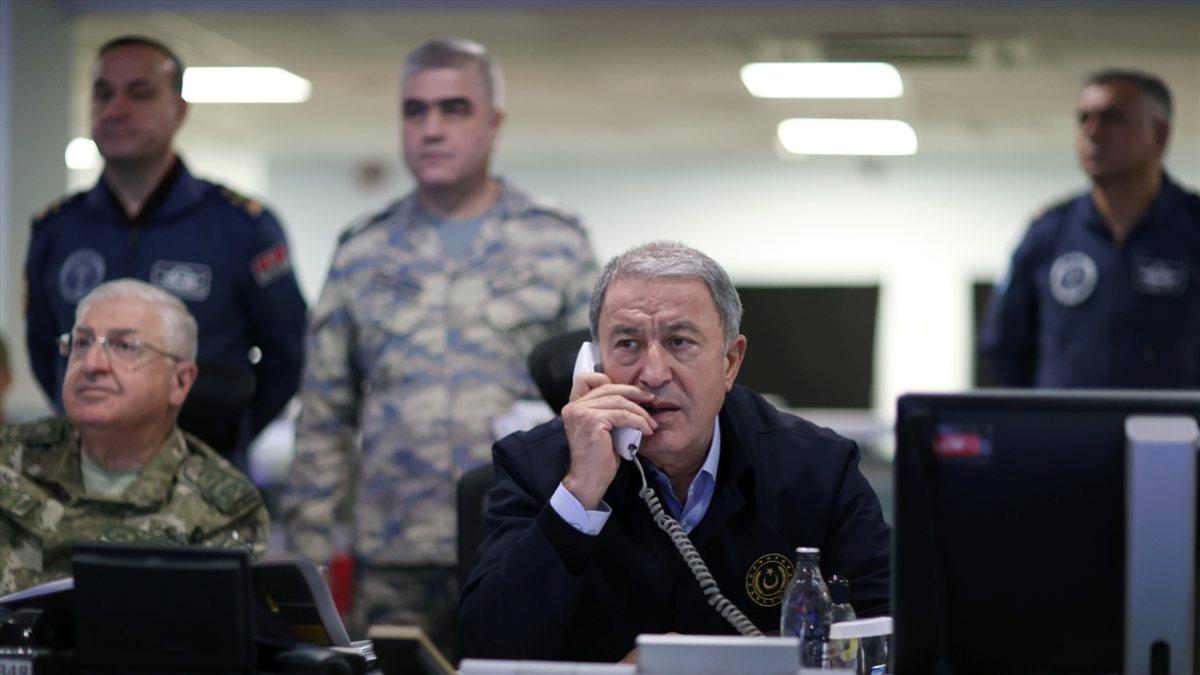 TSK komuta kademesi ‘Pençe Kılıç’ harekatını yönetti