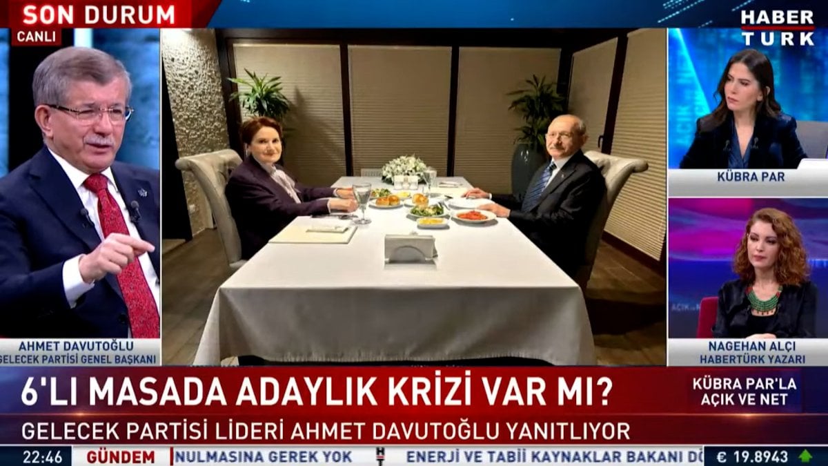 6'lı masa 2023 seçimlerine 2 adayla çıkmayı gündemine aldı