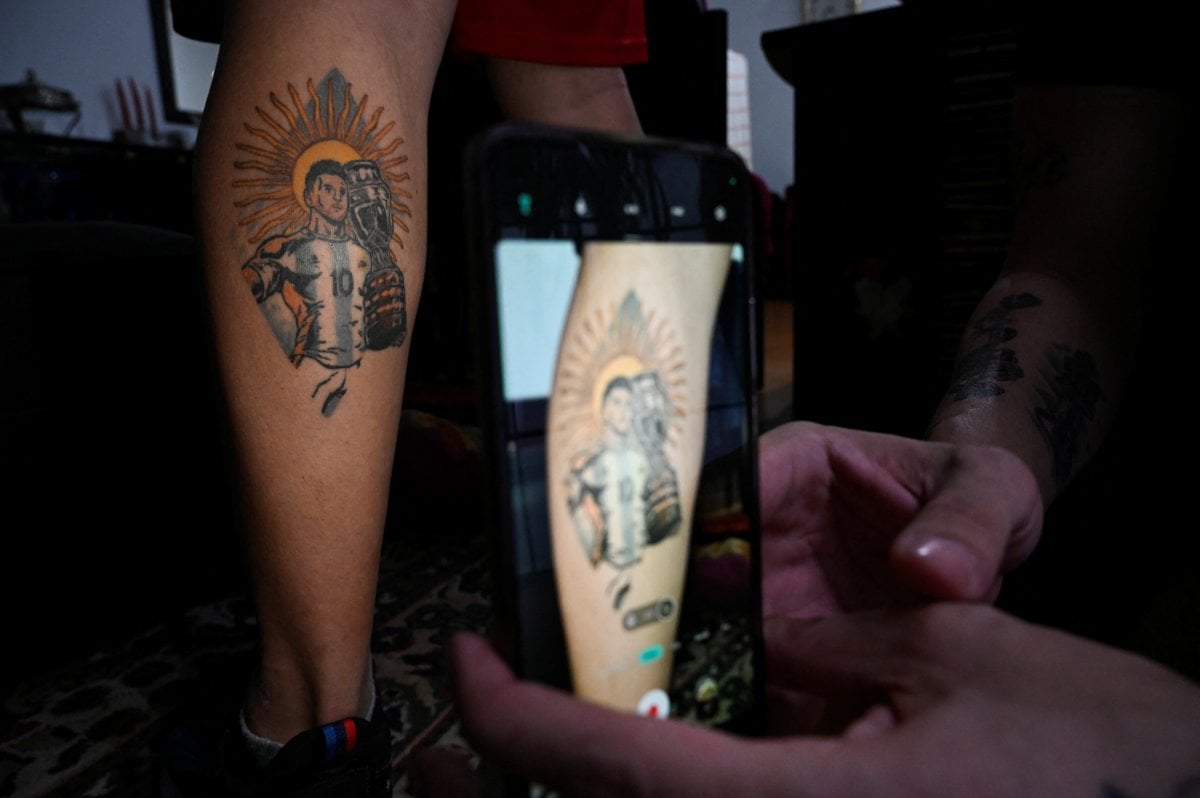 Arjantin'de Lionel Messi çılgınlığı