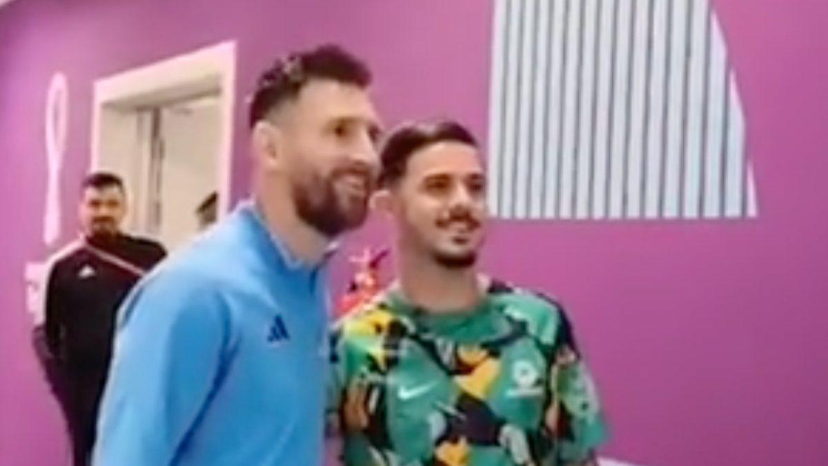 Avustralyalı oyuncular, Messi ile fotoğraf çektirmek için yarışa girdi