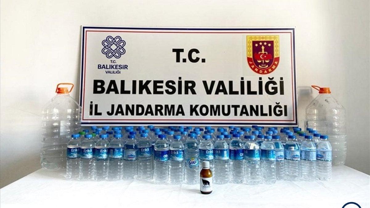 Balıkesir'de sahte içkiden 12 şüpheli gözaltına alındı