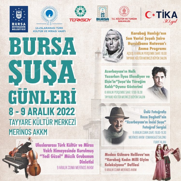 Bursa'da Şuşa günleri