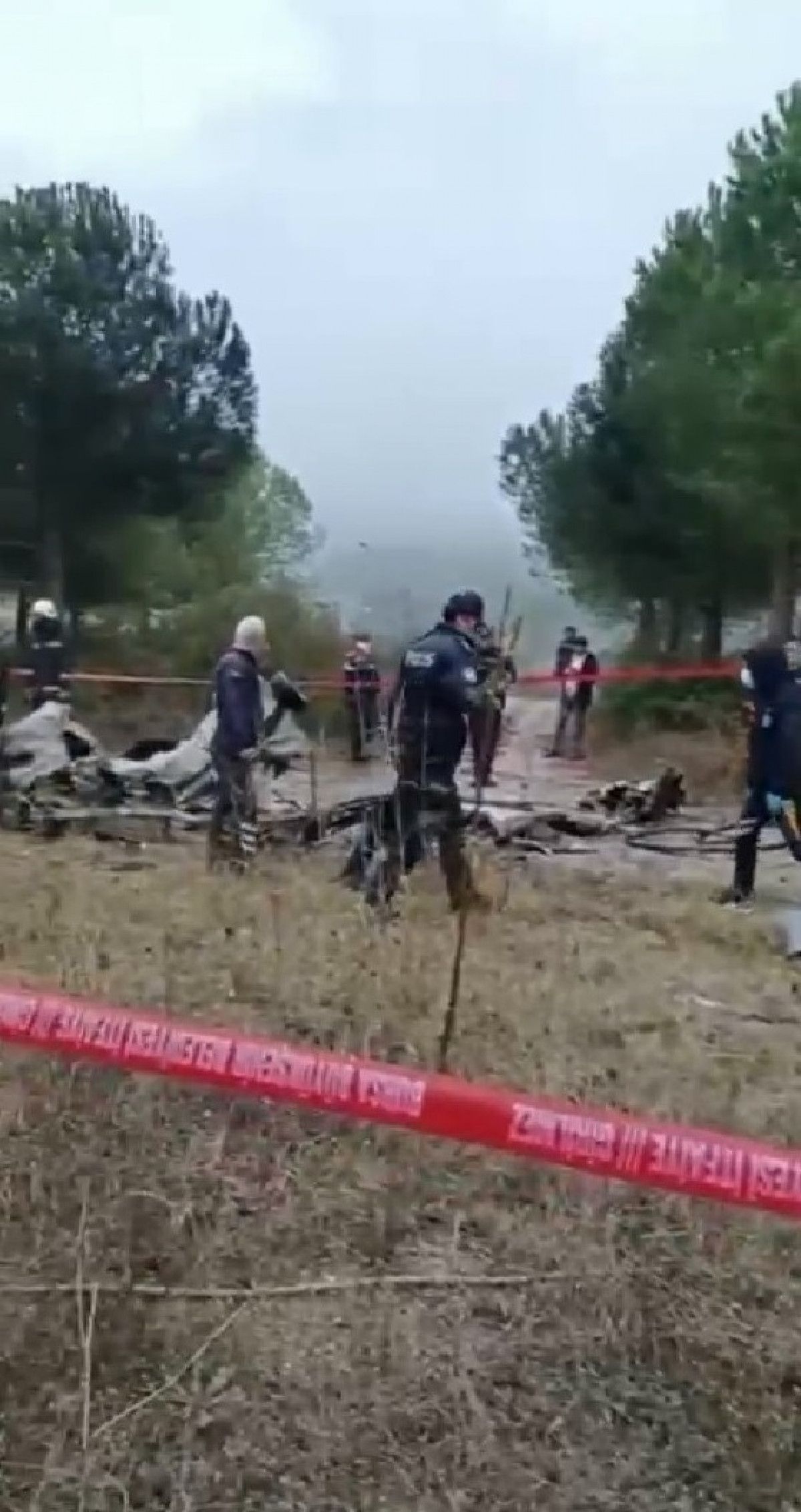 Bursa'daki uçak kazasından önce çekilen son görüntüler