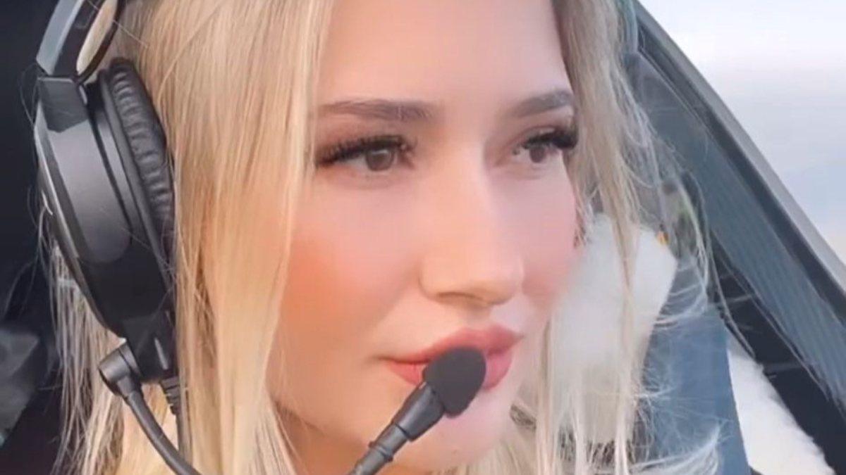 Bursa'daki uçak kazasından önce çekilen son görüntüler