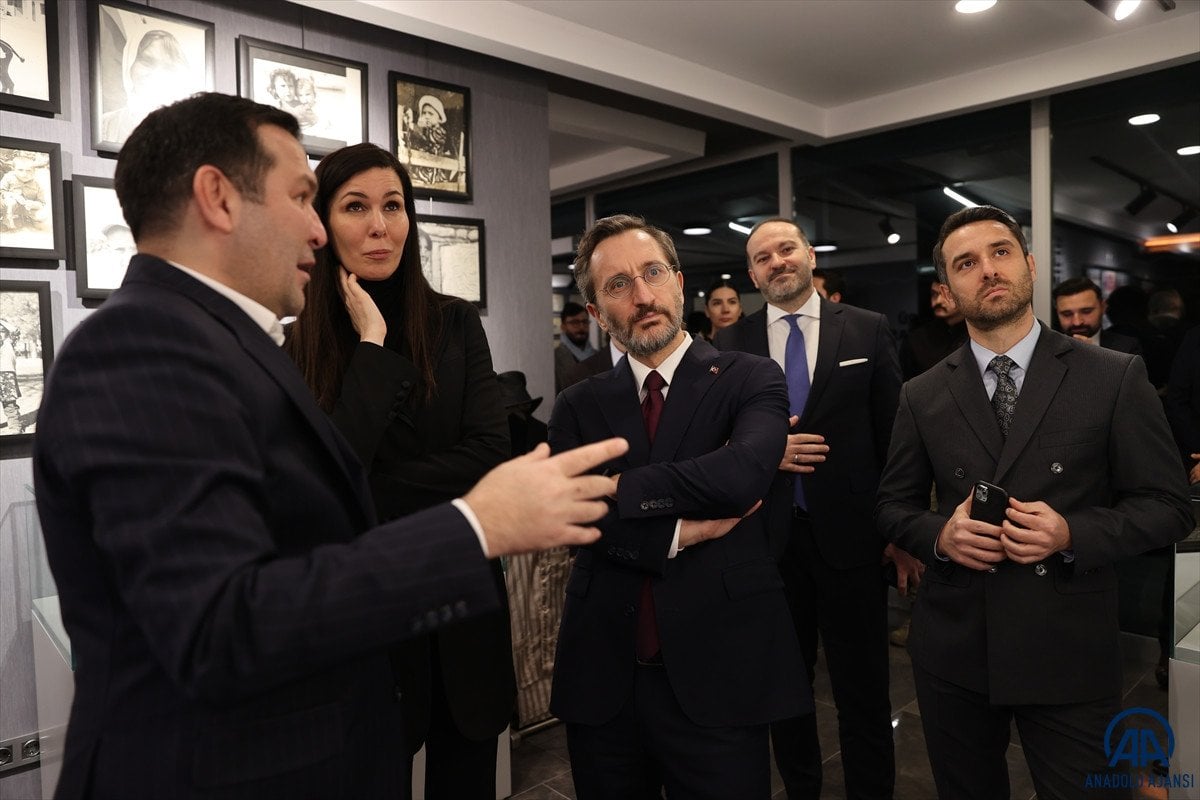 Fahrettin Altun, 'Zor Yıllar Sergisi'nin açılışında konuştu