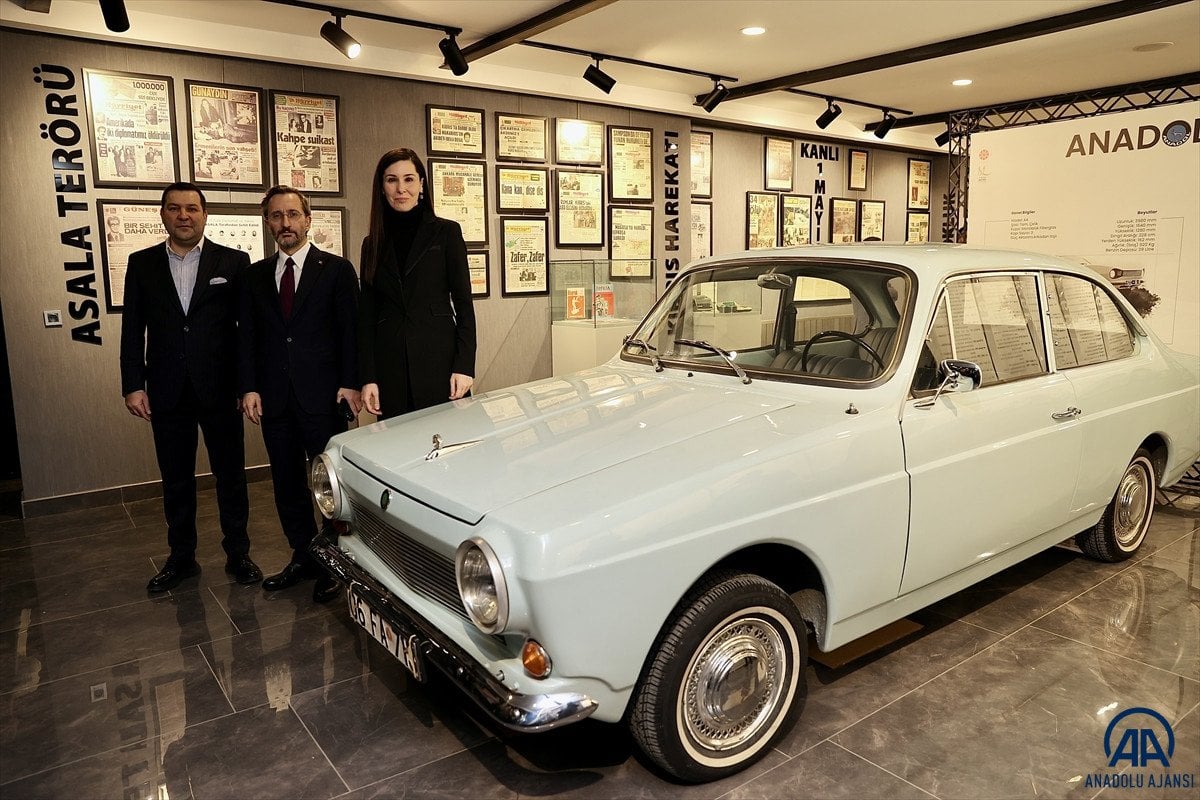 Fahrettin Altun, 'Zor Yıllar Sergisi'nin açılışında konuştu