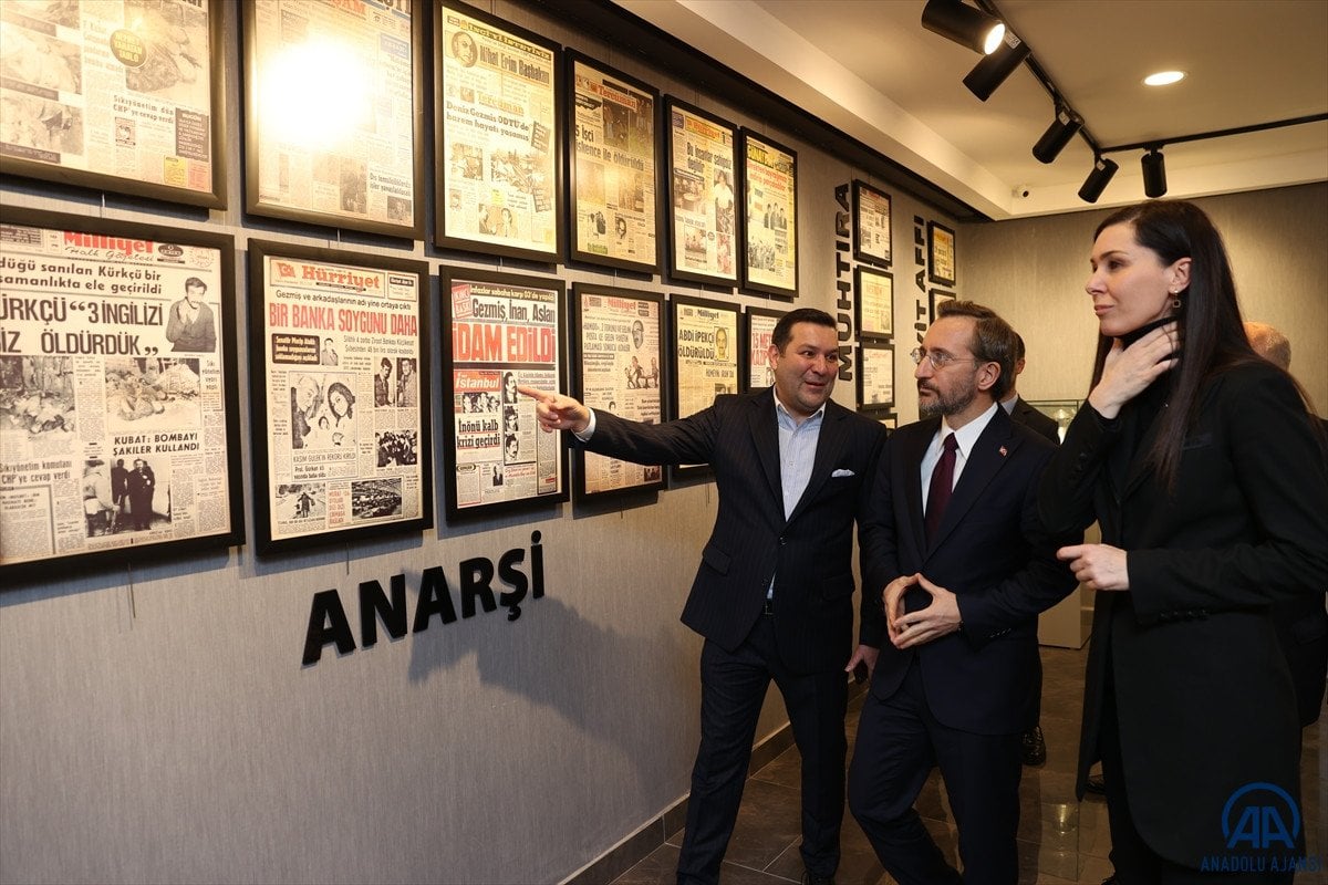 Fahrettin Altun, 'Zor Yıllar Sergisi'nin açılışında konuştu