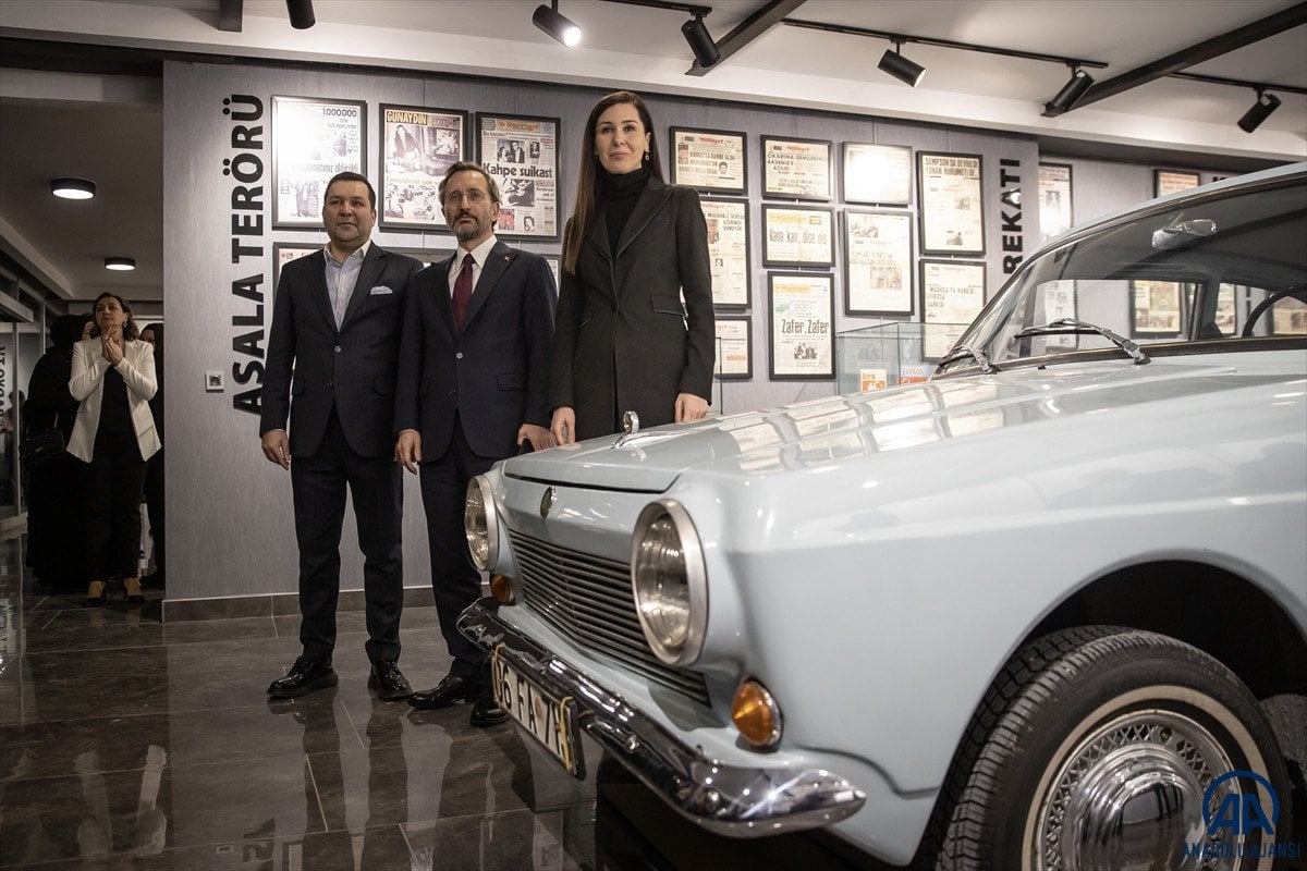 Fahrettin Altun, 'Zor Yıllar Sergisi'nin açılışında konuştu