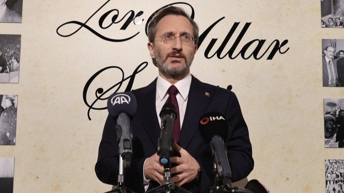 Fahrettin Altun, &#039;Zor Yıllar Sergisi&#039;nin açılışında konuştu