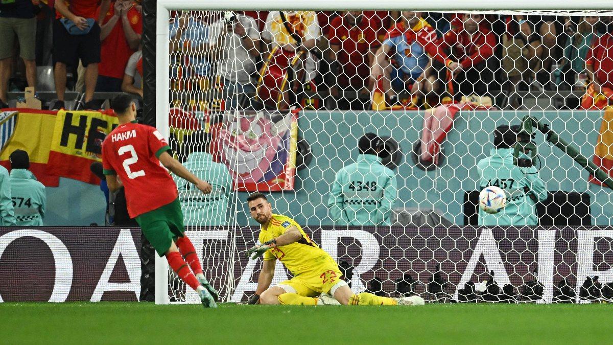 Fas, İspanya&#039;yı penaltılarda yenerek çeyrek finale yükseldi