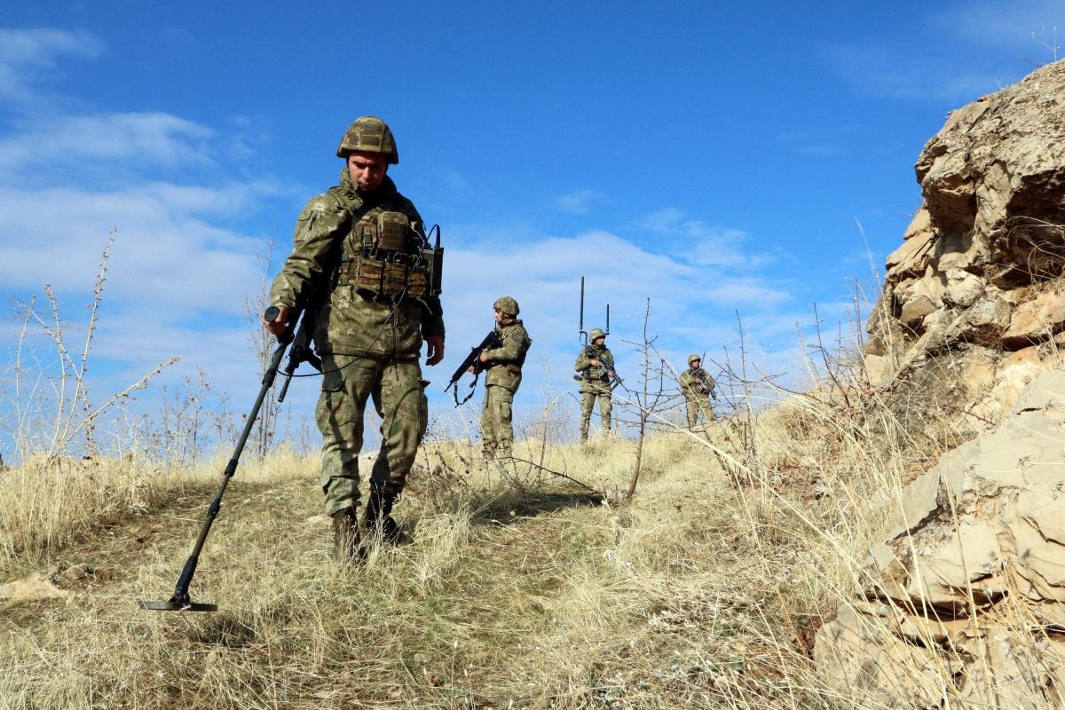 Irak sınırında askerler yeni yıla ailelerinden uzakta giriyor