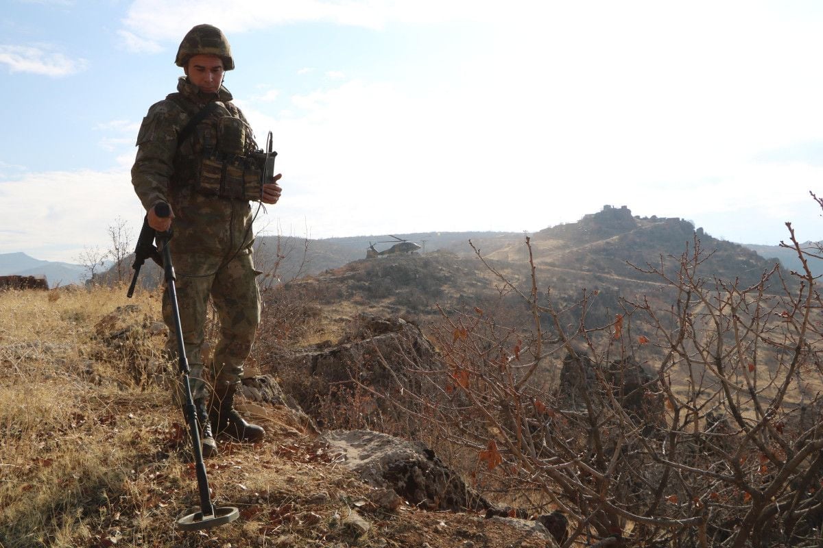 Irak sınırında askerler yeni yıla ailelerinden uzakta giriyor