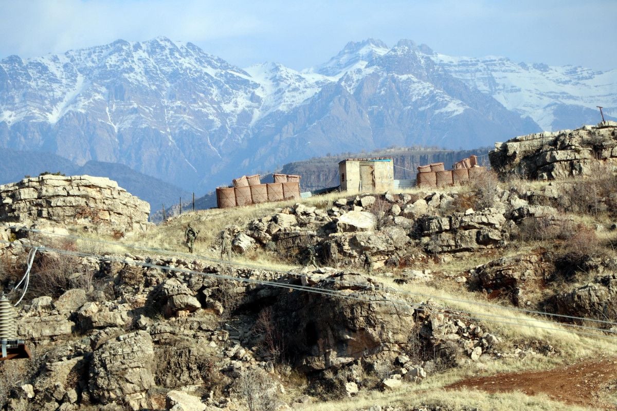 Irak sınırında askerler yeni yıla ailelerinden uzakta giriyor