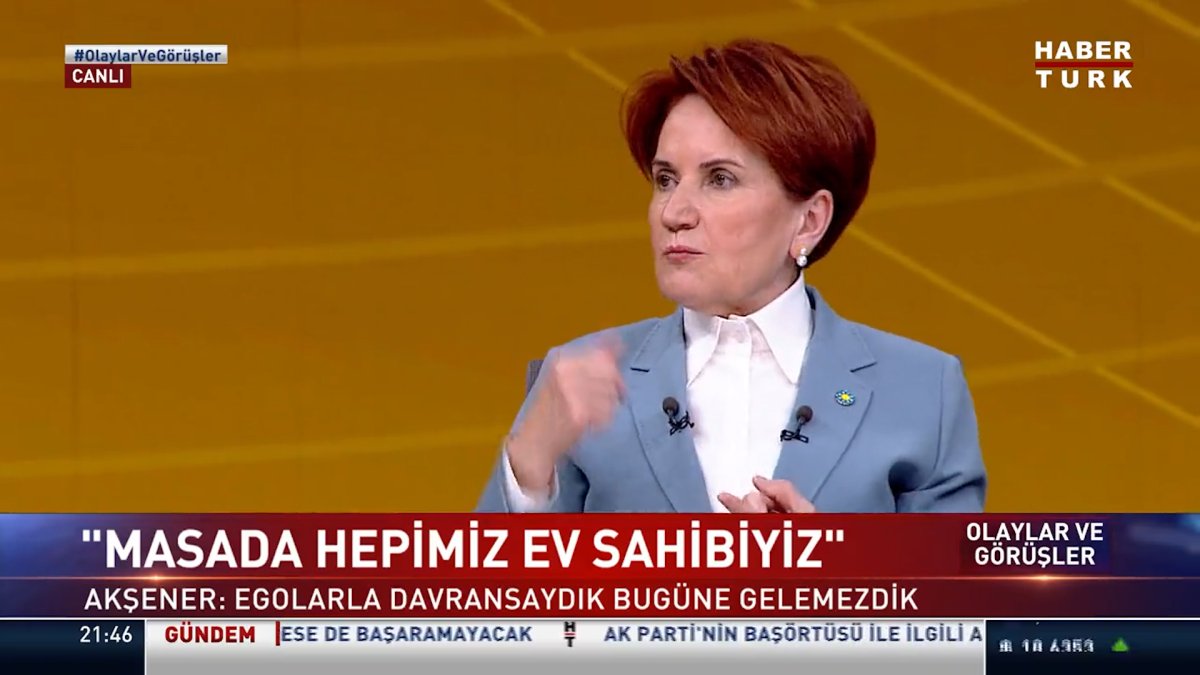 Meral Akşener: Ben aday olmayacağım
