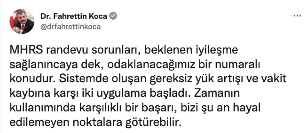 MHRS randevuları sorununun çözümü için iki yeni uygulama başladı