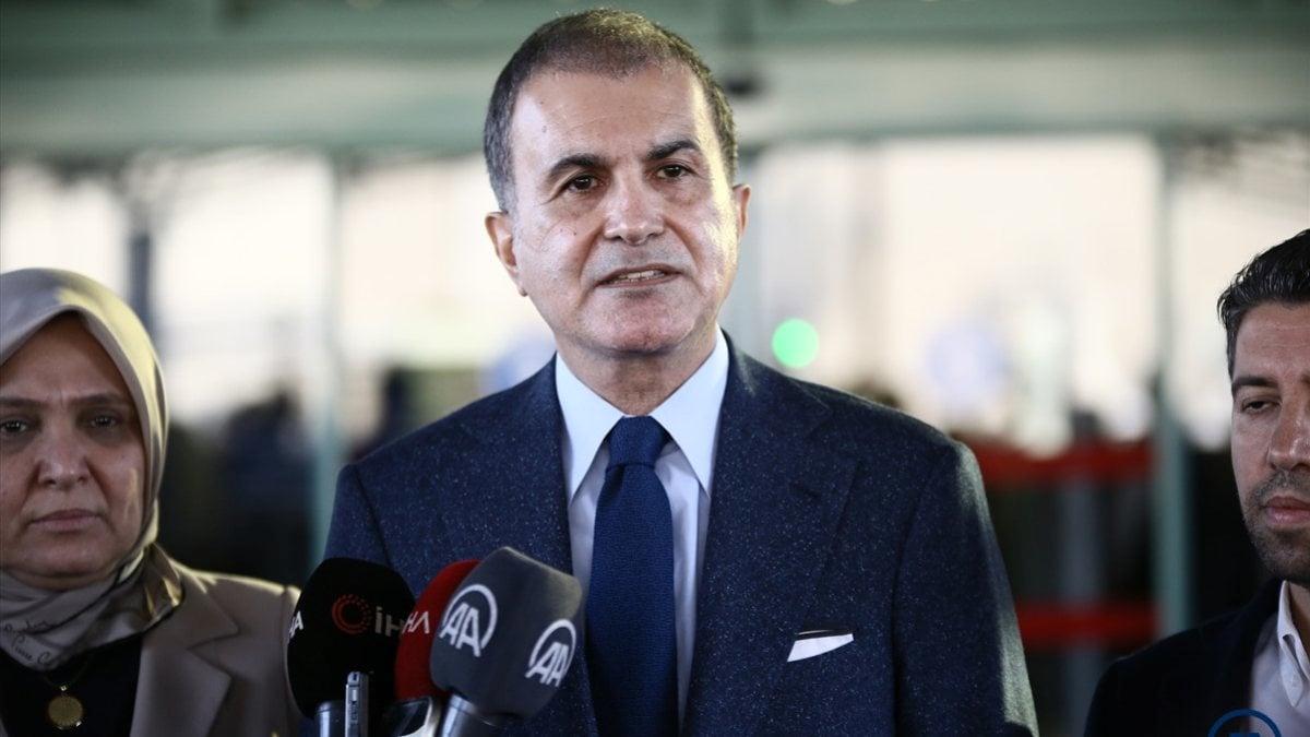 Ömer Çelik: İstismar siyaseti yürütmeye çalışıyorlar