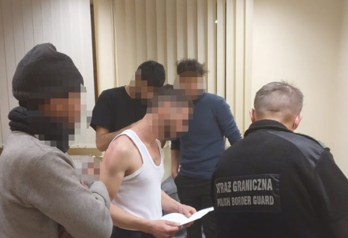 Polonya'da 23 Suriyeli kaçak göçmen yakalandı