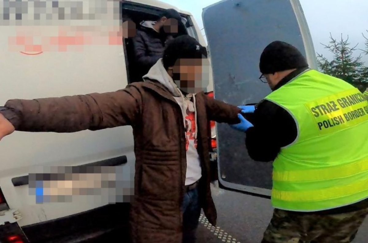 Polonya'da 23 Suriyeli kaçak göçmen yakalandı