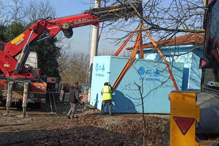 Sakarya Geyve'de 3 mahalleye içme suyu deposu