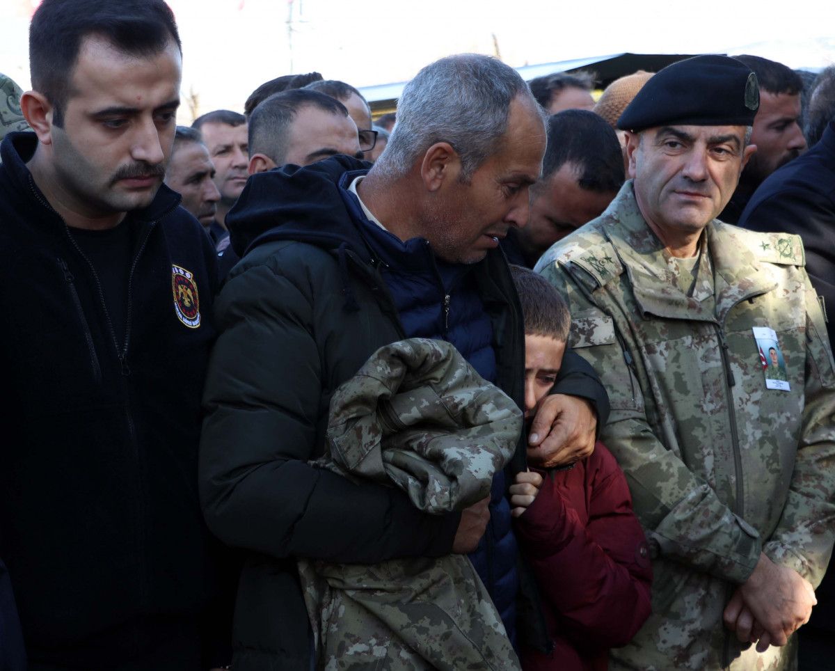 Şehit Hüseyin Korkmaz son yolculuğuna uğurlandı