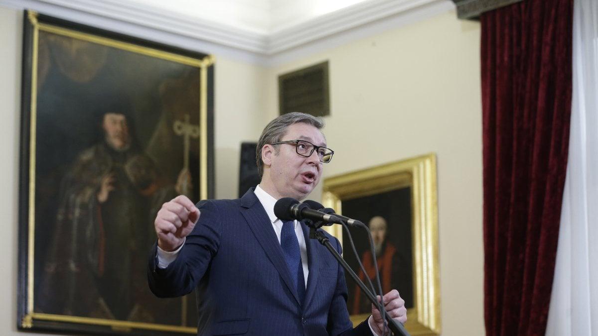 Sırbistan Cumhurbaşkanı Vucic: “Priştine'nin amacı Sırpları Kosova’dan atmak”