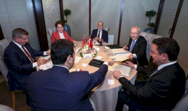 6'lı masa 2023 seçimlerine 2 adayla çıkmayı gündemine aldı