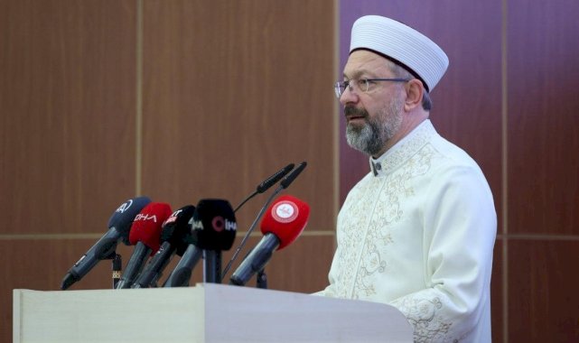 Ali Erbaş: Amacımız gençlerin değerlerine bağlı yetişmesi