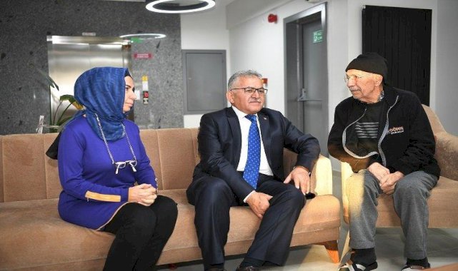 Büyükkılıç'tan Hasta Yakınları Misafirhanesi'ne ziyaret