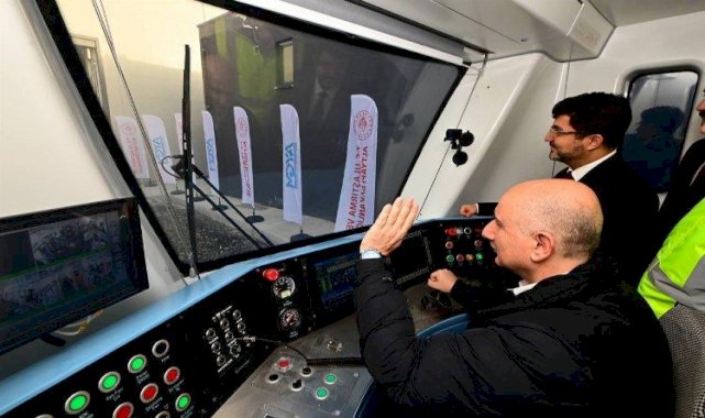 İstanbul Havalimanı Metro Hattı depo sahası hizmete alındı