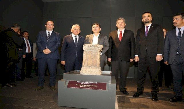 Kayseri protokolünden Ateş Kültü Sunağı gezisi