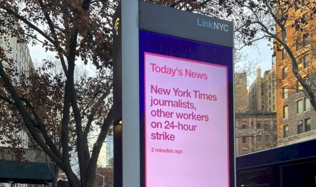 New York Times çalışanları 24 saatlik greve hazırlanıyor