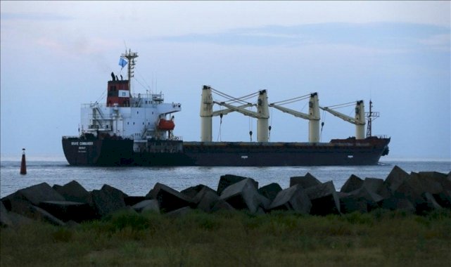 Tahıl koridorunda taşınan yük miktarı 15 milyon tonu aştı