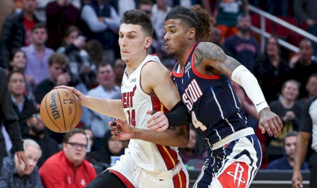 Tyler Herro'nun kariyer rekoru kırdığı maçta Miami Heat galip geldi