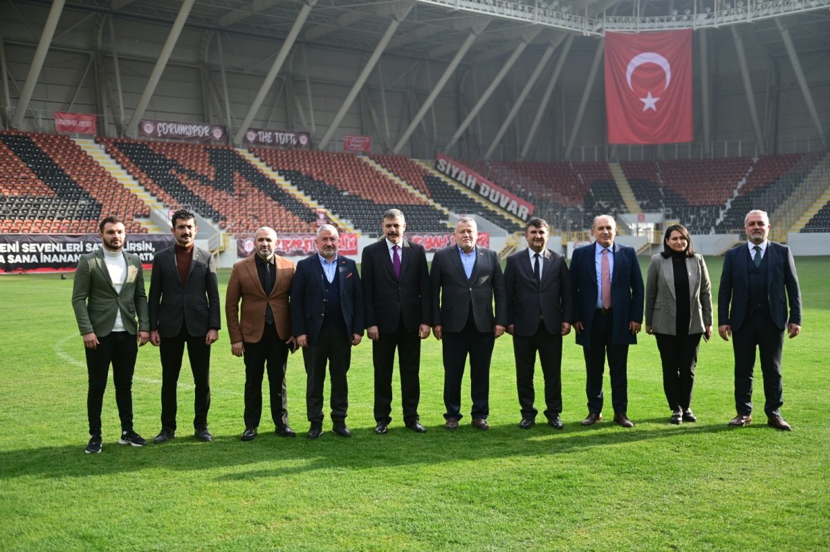 TFF Tahkim Kurulu’ndan Çorum Stadyumu’na tam not