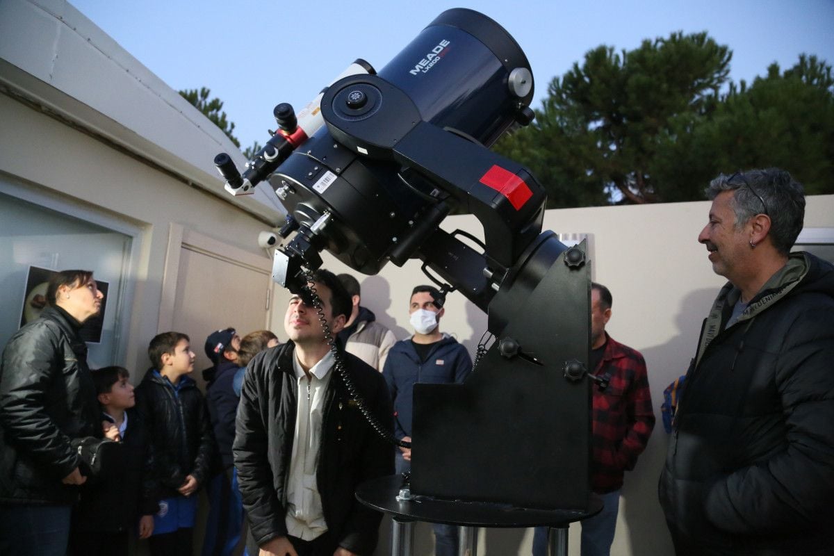 TÜBİTAK'ta 7 gezegen ve Ay gözlem etkinliği düzenlendi