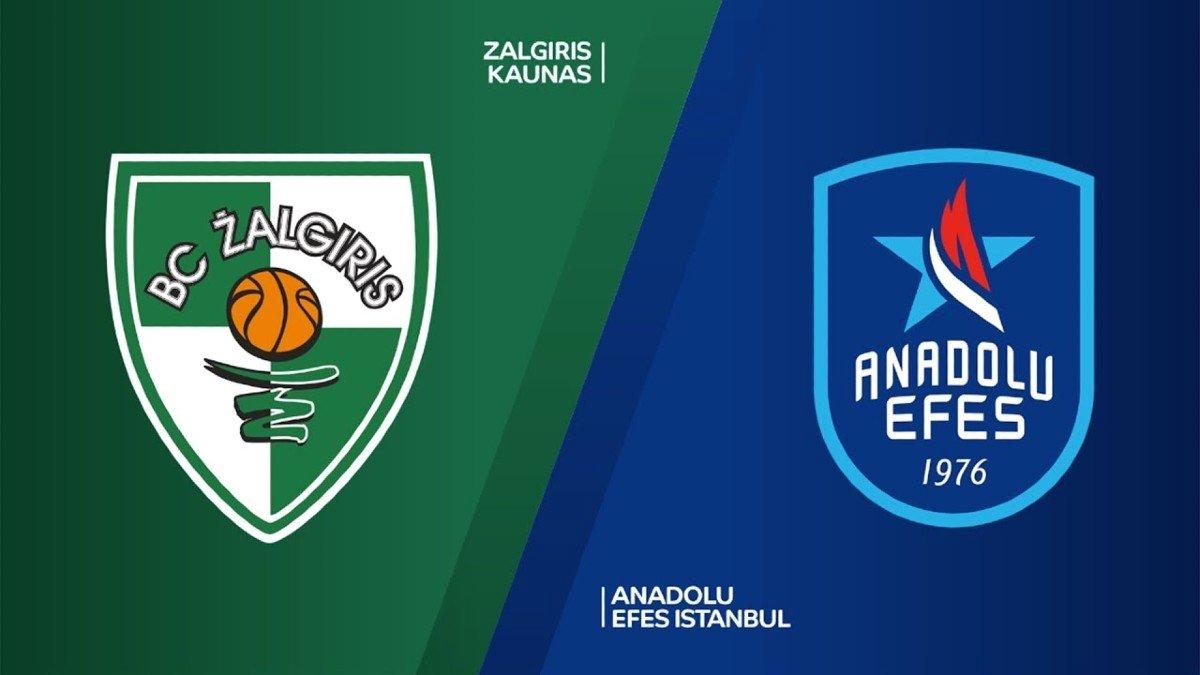 Zalgiris Kaunas - Anadolu Efes maçı ne zaman, saat kaçta ve hangi kanalda?