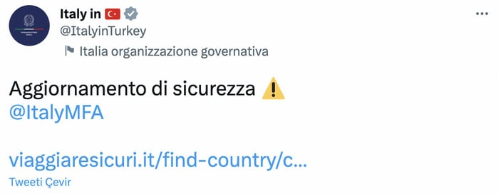 5 ülkeden Türkiye'deki vatandaşlarına terör uyarısı