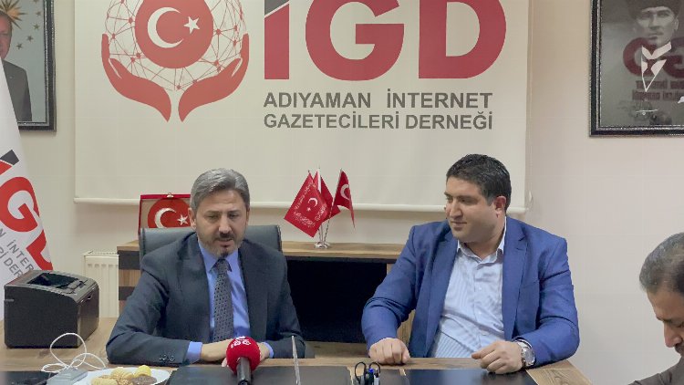 Adıyaman'da AK Partili vekillerden İGC’ye ziyaret