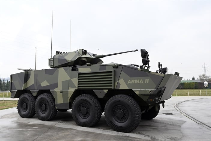 Arma II 8x8 seri üretime hazır