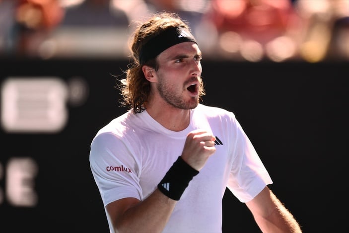 Avustralya Açık'ta finalin adı: Djokovic-Tsitsipas