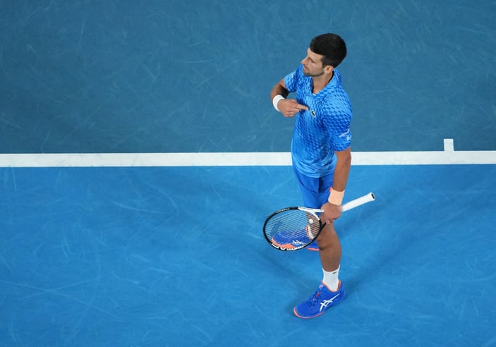 Avustralya Açık'ta şampiyon Novak Djokovic