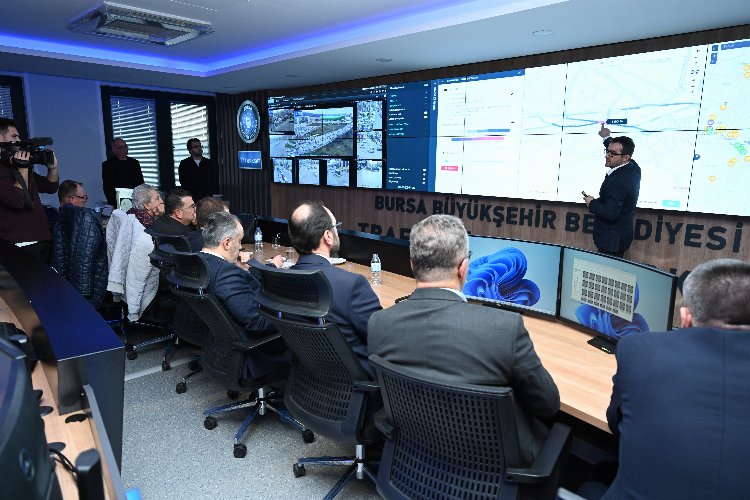 Bursa, trafik yönetiminde dünyada ilk oldu