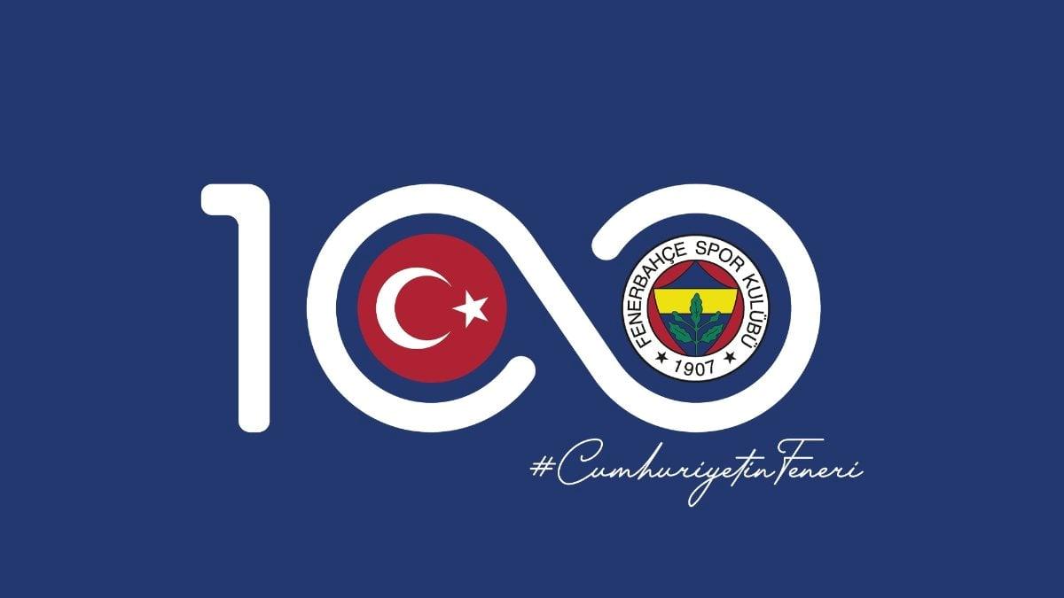 Fenerbahçe'nin Cumhuriyetin 100. yılına özel arması formalarda bulunacak