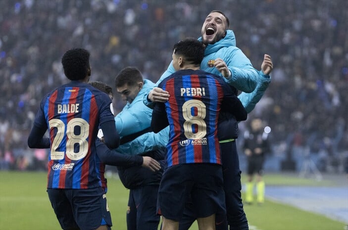 İspanya Süper Kupası'nı Barcelona kazandı