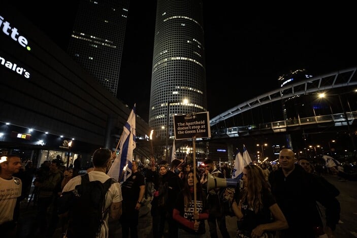 İsrail'de hükümet karşıtı protestolar sürüyor