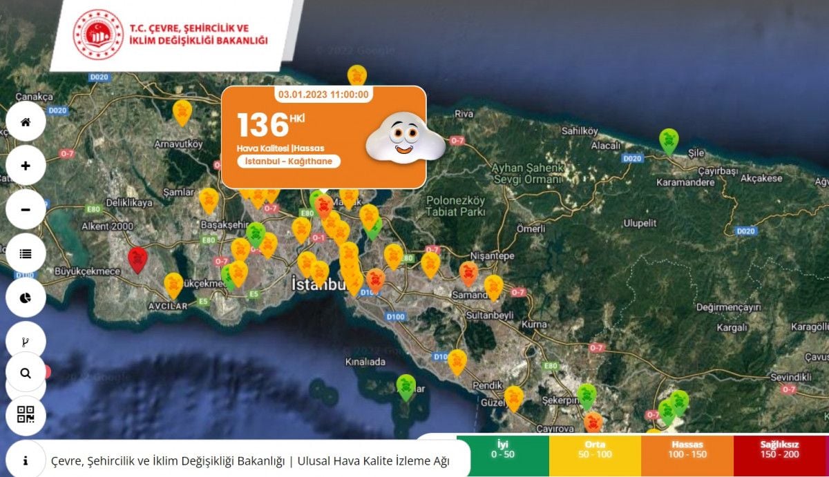 İstanbul’da 9 ilçeye hava kirliliği alarmı