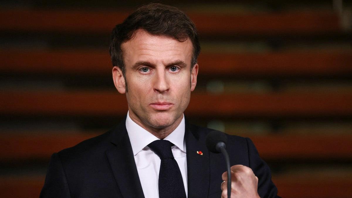 Macron: Ukrayna&#039;ya savaş uçağı gönderebiliriz