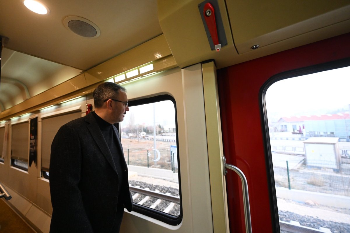 Mehmet Kasapoğlu Sarıkamış anması için Doğu Ekspresi ile yola çıktı